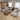 Quatropi Modular Leather U-Shape Sofa 6 Seater Beige Cinema Couch 374x285cm