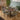 Quatropi Oscar & Ruben 6 Seater Extendable Dining Set Green & Brown Wood