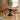 Quatropi Oscar & Venus 4 Seater Round Extendable Dining Set Burnt Orange & Black Ceramic