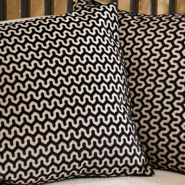 Quatropi Oslo Scatter Cushion Black 45cm