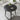 Quatropi Outdoor Round Dining Table 90cm - Modern 4 Seater Garden Ceramic Grey