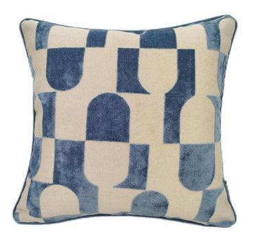 Quatropi Paul Moneypenny Chillpill Blue Scatter Cushion 43cm