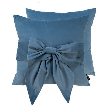 Quatropi Paul Moneypenny Tiedup Blue Scatter Cushion 45cm