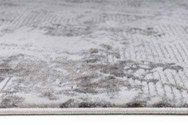 Quatropi Pearl Large Rug White / Silver / Light Grey 200 X 290cm