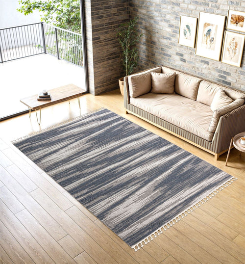 Phoenix Medium Rug Brown / Beige / Grey / White / Silver 160 X 230cm