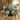 Quatropi Piper & Venus 4 Seater Round Extendable Dining Set Green & Black Ceramic