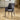 Quatropi Premium Kitchen Carver Dining Room Chair with Arms Quilted Charcoal Fabric