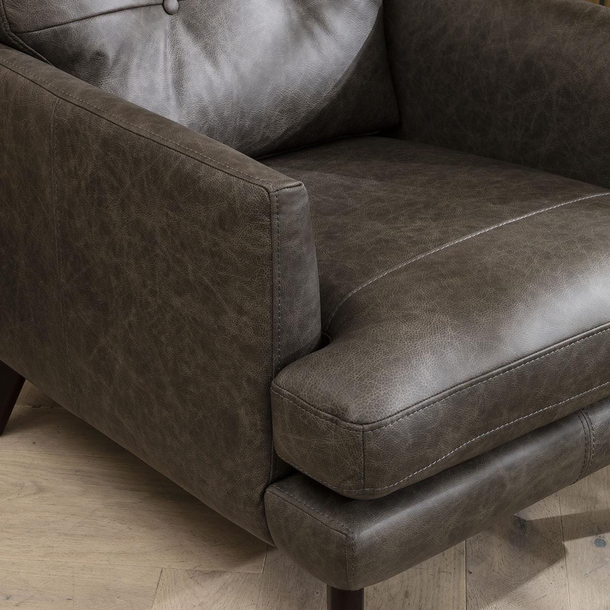 Quatropi Quatropi 2 Seater Premium Leather Sofa - Real Leather Options - 170cm