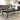 Quatropi Quatropi Coffee Table Rectangle Smoked Oak Wood Finish & Rifle Grey Metal Legs