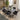 Quatropi Quatropi Designer 6 Seater Ceramic Marble Dining Set Grey Carver Chairs