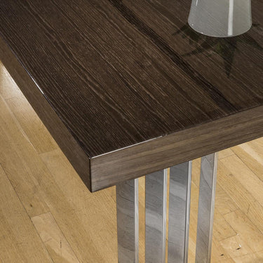 Quatropi Quatropi Designer Large Darcy 2200 x 800 Desk & Chest of Drawers Smoked Oak