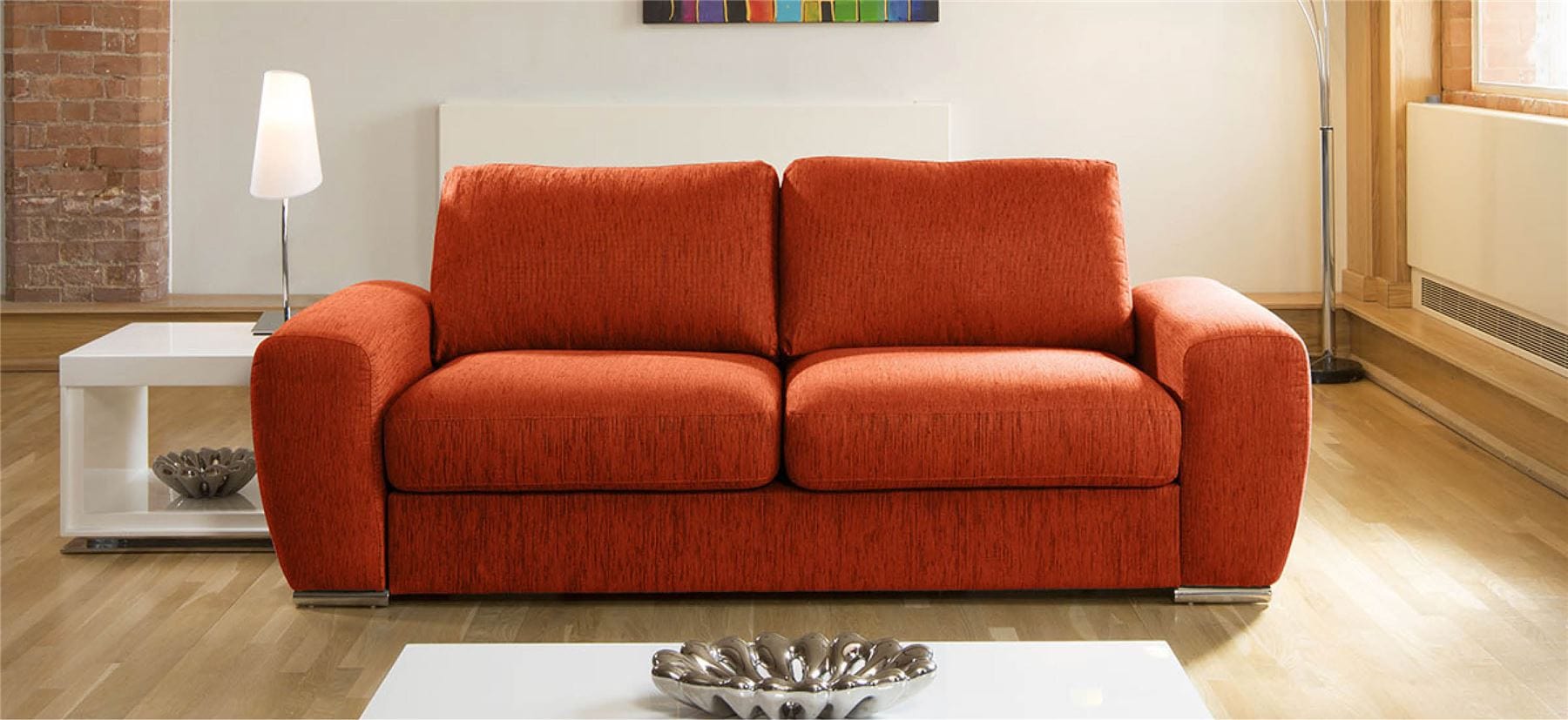 Quatropi Quatropi Luxury Large Modern 3 Seater Sofa Couch 2.4m Grande 3S H Rest