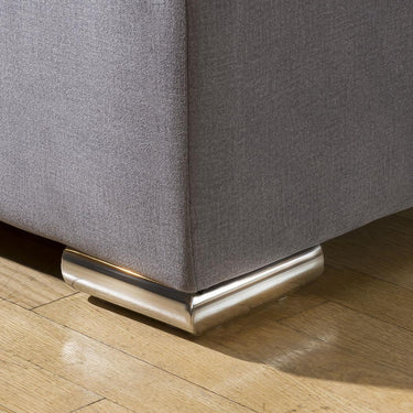 Quatropi Quatropi Mikey Footstool - Mid Grey