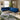 Quatropi Quatropi Modern Right-Hand Kitchen Corner Dining Bench Seat Blue