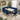 Quatropi Quatropi Modern Right-Hand Kitchen Corner Dining Bench Seat Blue