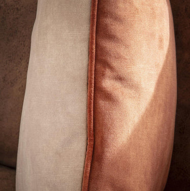 Quatropi Quatropi Scatter Cushion Etta 43x43cm Copper-Camel