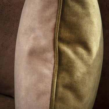 Quatropi Quatropi Scatter Cushion Etta 43x43cm Olive-Camel