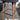 Quatropi Quatropi Set of 4 Fabric Bar Stools With Wooden Legs - Grey Kitchen Bar Stool