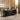 Quatropi Quatropi Sideboard Cabinet 180cm Matte Black & Brass Frame & Black Ceramic Top