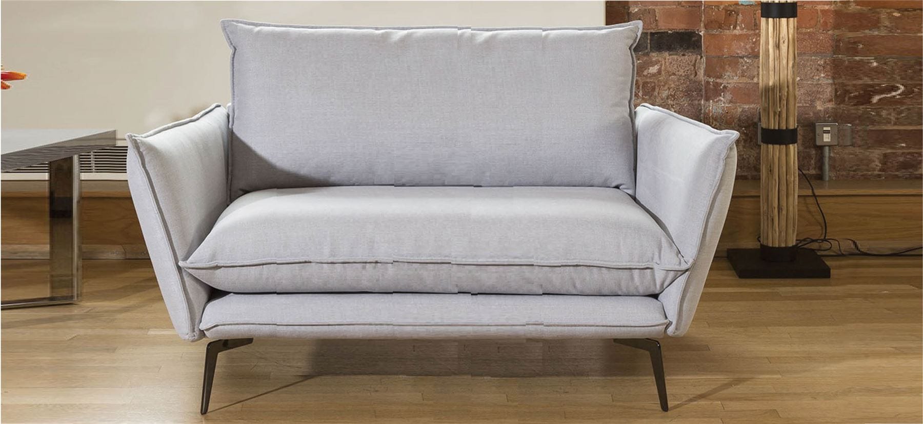 Quatropi Rachel Gorgeous Extra Large Lovers Armchair Many Fabrics 1.4mtr Wide