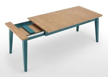 Quatropi Ralph 6-8 Seater Extending Dining Table With Drawer Grey Oak 175-215cm