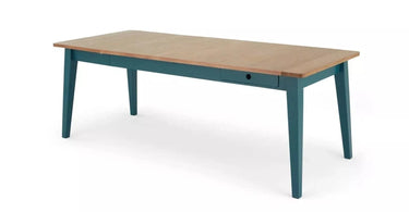 Quatropi Ralph 6-8 Seater Extending Dining Table With Drawer Grey Oak 175-215cm