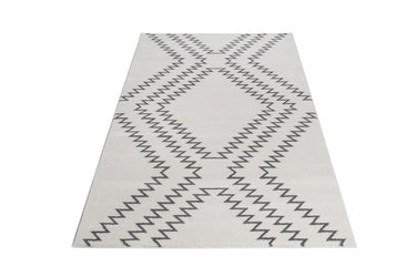 Quatropi Riley Large Rug Cream / Grey 200 X 290cm
