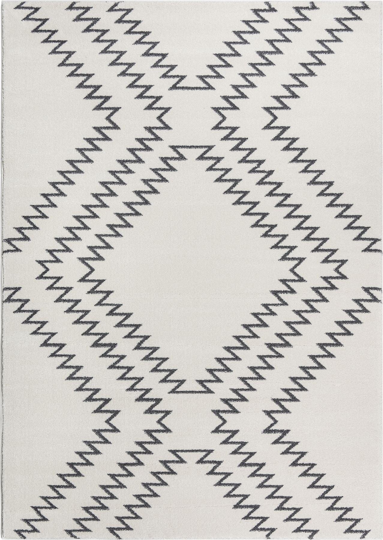 Riley Outdoor Rugs Riley Large Rug Cream / Grey 200 X 290cm – Quatropi