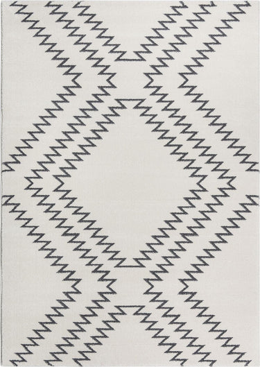 Quatropi Riley Medium Rug Cream / Grey 160 X 230cm