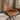 Quatropi Round Ceramic Marble-Effect Dining Table And Chairs - 6 Person Set - Black