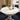 Quatropi Round Oval Ceramic Extending 4 Seater Dining Set White Blue 120-160cm