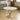 Quatropi Round Oval Ceramic Extending 6 Seat Dining Set White Leather 120-160cm