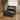 Quatropi Rupert Leather Armless Middle Modular Sofa Section Carbon 89x98cm