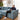 Quatropi Rupert Left-Hand Armed Modular Sofa Section Aqua Blue 110x98cm