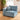 Quatropi Rupert Left-Hand Armed Modular Sofa Section Aqua Blue 110x98cm
