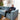 Quatropi Rupert Right-Hand Armed Modular Sofa Section Aqua Blue 110x98cm