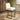 Quatropi Set of 2 Kitchen Breakfast Bar Stool Chair with Back Cream Faux Leather