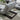 Quatropi Set of 2 Modern Garden Cushioned Sun Loungers Luxury Outdoor Grey