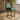 Quatropi Set of 2 Modern Kitchen Breakfast Bar Stool Chair with Back Green Velvet
