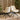 Quatropi Set of 2 Modern Leather Dining Chairs Cream Swivel Kitchen Chairs