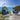 Quatropi Set of 2 Modern Outdoor Hanging Egg Chairs Garden Swing Chairs Blue Black