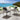 Quatropi Set of 4 Modern Aluminium Outdoor Garden Dining Chairs Light Grey Rope