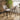 Quatropi Set of 4 Modern Kitchen Breakfast Bar Stool Chair with Back Beige Fabric