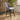 Quatropi Set of 4 Modern Kitchen Breakfast Bar Stool Chair with Back Grey Fabric