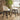 Quatropi Set of 4 Swivel Kitchen Breakfast Bar Stool Chair with Back Cream Velvet
