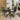 Quatropi Small 4 Seater Round Dining Table Black Ceramic Marble Modern Bistro 90cm