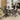 Quatropi Small 4 Seater Round Dining Table Grey Ceramic Marble Modern Bistro 90cm