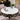 Quatropi Small Round Ceramic Bistro Marble Dining Table - 4 Seater White Matte 90cm