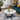 Quatropi Small Round White Coffee Table Luxury Marble Effect Ceramic 90cm