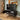 Quatropi Small Wooden TV Stand Cabinet Freestanding Wall Media Unit Dark 125cm
